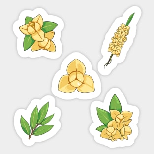 Khmer Rumdul Flower Sticker